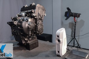 3D Scanning of Yamaha R6 aggregates