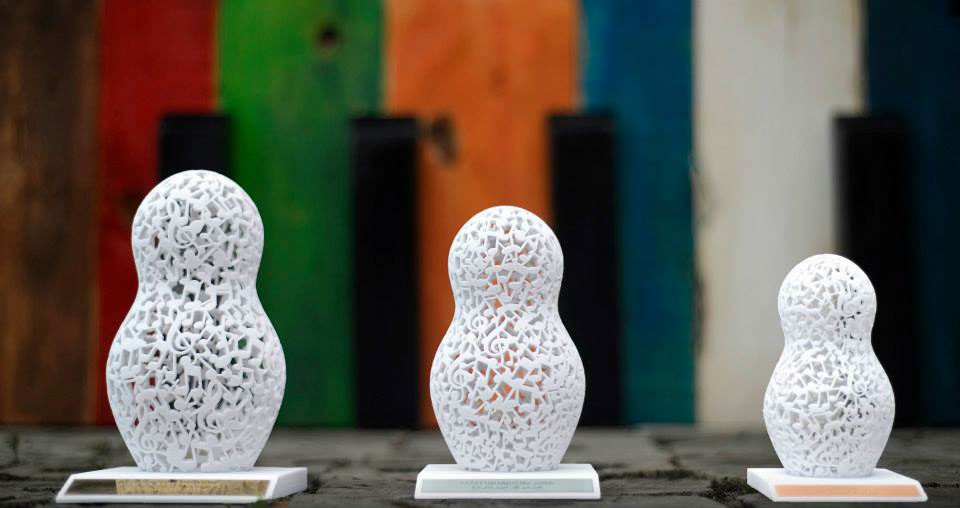 3D printed prize Boljsoj fastival
